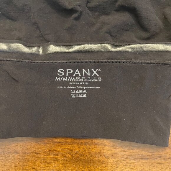 Spanx Women's Higher Power Tummy Control Shorts black size medium - Picture 8 of 12
